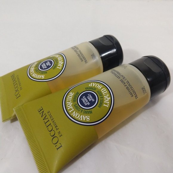 L'Occitane Verveine (Verbena) Hands & Body Liquid Soap 50ml X 2 NEW - Picture 4 of 5